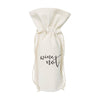 Wine Not Cotton Canvas Wine Bag