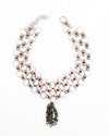 Choker with tassel. Choker necklace, boho necklace, bohemian jewelry,