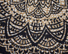 Black and Tan Bohemian Carpet