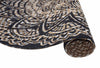 Black and Tan Bohemian Carpet