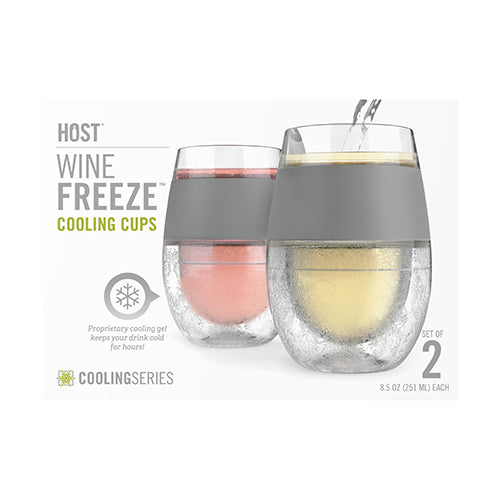 Wine FREEZE™ Cooling Cups (set of 2) by HOST®